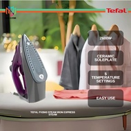 Tefal FV2843 Steam Iron Express Steam 2600W Ceramic Soleplate FV2C41 Seterika Baju