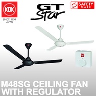 KDK M48SG Ceiling Fan with Regulator