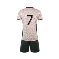 2024 Newchildrens  sport set boy girl psg Parisian Fans shirt Training wear men and kids games  socc