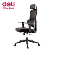 [Free Seat]Deli Health Chair Office Waist Support Armrest Enable Economic