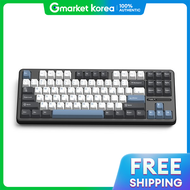 คีย์บอร์ดเกมมิ่ง AULA F87 Pro แบบมีสายและไร้สาย รุ่น독거미 สวิตช์กลไก LEOBOG V3 ภาษาเกาหลี สีอินดิโก้ดำ