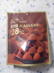川崎黑巧克力(松露味)60G(效期2025/03/18)市價99特價55元