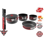 ORIGINAL Coghlan's Hard Anodized Family Cook Set CGN1824 Camping Glamping Outdoors