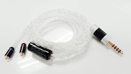 極級5N超純銀耳機線升級線 Shure QDC fender campfire westone inear fitear 2.5mm4.4mm3.5mm
