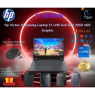 Hp Victus 16 Gaming Laptop I7 12th Gen RTX 3050 4GB Graphic USED LAPTOP / 二手笔电 / 二手手提电脑