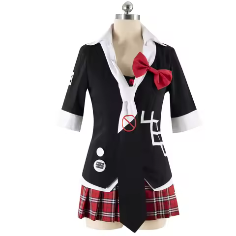 HOLRAN Women Enoshima Junko Dress Cosplay Costume