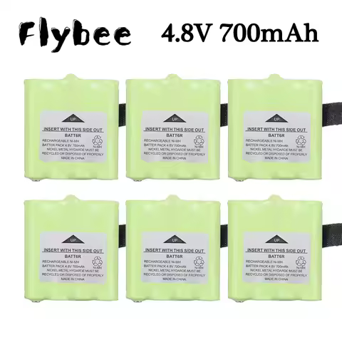 BATT6R PB-G8 PB-G6 PBG8 Ni-MH Battery for Midland M24 M48 M99 LXT-325 LXT Series Reer 5005 5006 Scop