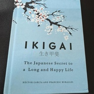 IKIGAI (ENGLISH)HARDCOVER ORIGINAL - FREE CUSTOMISED BOOKMARK