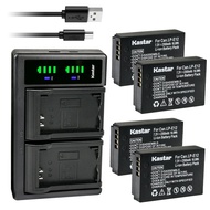 Kastar 4-Pack Battery and LTD2 USB Charger Replacement for Canon LP-E12 LPE12 Battery, Canon LC-E12 