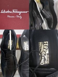 義賣Salvatore Ferragamo 經典綁帶皮鞋
全新