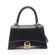 【二手】BALENCIAGA)女士 Hourglass 小號真皮手提包 - 二手 B