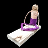 Woven Hoonpayon Altar-Size Bucha Statue 手工编制魂魄勇供奉型金身 By LP Pune, Wat Pabansan