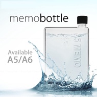 Notebook Flat Water Bottle A5 A6water Bottle Clear Book Portable Paper iPad Water Bottle Flat Drinks