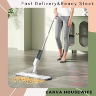【Spray Mop】Easy Spray with Washable Microfiber Pad Mop Clean Degerming Spray Mop Mop Lantai