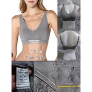 Sports Bra Like The Brand Gray C K SIZE L Chest 36-38"