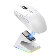 ATTACK SHARK X6 Wireless Mouse with Touch Magnetic Charging Base PAW3395 26000 DPI 650IPS Tri-Mode R