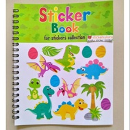 Dino Cover Sticker Book/Sticker Book/Children's Sticker Album