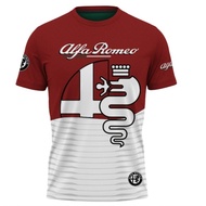Alfa Romeo Tshirt / Baju Microfiber Jersi / Jersey Sublimation / Tshirt Jersey