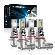 2PCS 9005 9006 H11 H7 H4 H13 H8 LED Headlight Bulbs High Low Beam White Kit LED Lamp