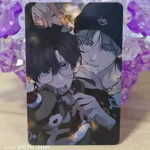 [Official Original] Lost in The Clouds Bl Manwha Korean Manhwa Laser Hidden Photocard Cards with Cov