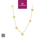 HABIB 925 Silver Necklace CJ-8-CHA FR 02 DC-ST