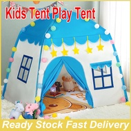[SG LOCAL STOCK]Kids Play Tent  Baby Indoor and Outdoor Tent kids Playhouse Foldable Castle Play Tent Birthday Gif