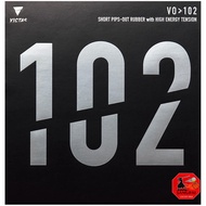VICTAS Table Tennis Rubber VO>102 Top Soft High Energy Tension Attack Black 2.0 020222  
VICTAS Tabl
