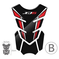 Applicable to Yamaha XJ6 Fuel Tank Protection Sticker Fuel Tank Fishbone Stickers Carbon Fiber Patte