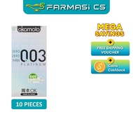 Okamoto 003 Platinum Super Super Thin Condom 10 pieces EXP:07/2028