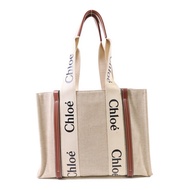 Chloe 帆布Woody Medium Tote Bag手挽袋
