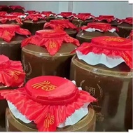 Wine Jar Cover Cloth Wine Cloth Cover Wine Jar Red Cloth Block Jar Sealing Cloth Cover Cloth Univers