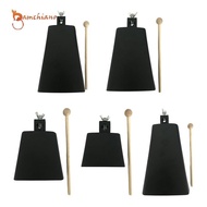 [Gamchiano] Cowbell with Stick Music Cowbell for Sport Events Celebration Football Games