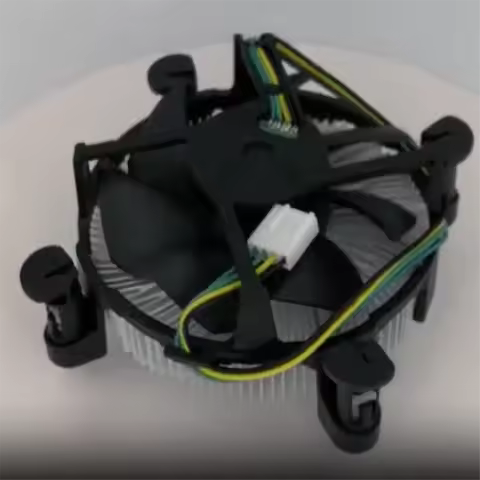 BFYLW CPU Cooling Fan 4-Pin Connector CPU Cooler with Copper Heatsink for I3/I5/I7 Socket 1150/1151/