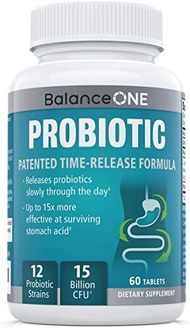 ▶$1 Shop Coupon◀  Balance ONE Probiotic, Daily Probiotics for Women &amp; Men, Shelf Stable, 15 Billion