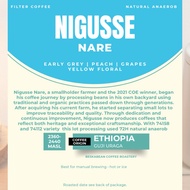 Ethiopia guji nigusse nare manual brewing coffee | Beskabean | Ethicapia coffee anaerobicnatural
