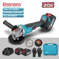 Dagmara 100mm Cordless Angle Grinder Brushless Grinder Cutting Machine Grinding Machine