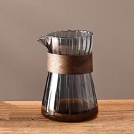 One Two Cups Pour Over Coffee Server Glass Carafe 500ml - FM-5ML2 Pour Over Coffee Set