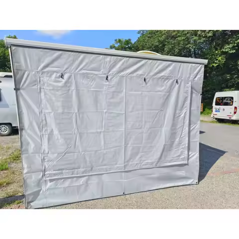 RV Extension Awning Side Panel Dual-Purpose Camping Awning For Sun Rain Protection Sunshade Motorhom