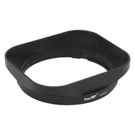 Haoge LH-X13 Square Metal Lens Hood for Fujifilm Fuji Fujinon XF 14mm F2.8 R and XF 18-55mm F2.8-4.0