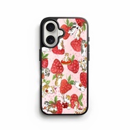 Softcase Casing Case iphone 17 16 15 14 13 12 11 Pro Air Max Mini Plus X Xs Max XR Hyenas Milky Stra