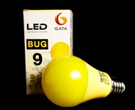 หลอด LED Yellow Light 9W E27 WARMEHITE GATA (หลอดไล่แมลง)