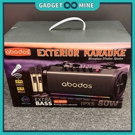 Exterior AS-BS100 Karaoke Speaker Portable Bluetooth Speaker KTV Extra Bass Speaker Rechargeable Wir