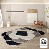Diamond Carpet 3D Carpet 200x300cm  Irregular Shape Carpet 3D 5XL Nordic Carpet 3D Non-Slip Area Rug
