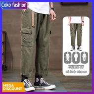 Baggy Pants For Men Baggy Loose Cargo Pants Cotton Twill 6 Pocket Pants For Men Cargo Pants