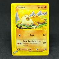 Vintage Pokemon TCG Cubone 103/165 2002 Expedition Trading Card Game Collectibles