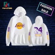 Hoodie Lakers 24 Kobe Bryant Oversize SML XL 2XL 3XL 4XL 5XL Baseball jacket LA Lakers Chicago Bulls
