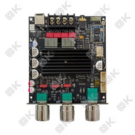 OKMUSIC แอมป์บลูทูธ ZK 1002Q แท้ TPA3116D2 100W+100W Hi-Fi MCU อัจฉริยะ รองรับการเชื่อมต่อไมโครโฟน ใ