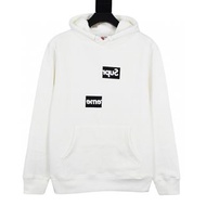 Supreme CDG Split Box Logo Sweatshirt 錯位拼接衛衣加絨帽衫