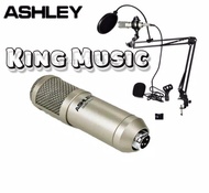 Mic Kabel Condensor Ashley Studio Voice Original Studio Recording