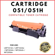Compatible Laser Toner Canon CRG 051 CART 051 Cartridge 051 CRG051H 051H For LBP161dn LBP162dw MF263